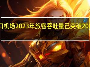 海口机场2023年旅客吞吐量已突破2000万人次