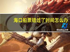 海口船票错过了时间怎么办