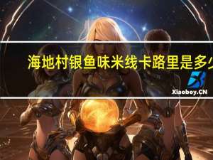 海地村 银鱼味米线卡路里是多少