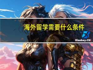 海外留学需要什么条件