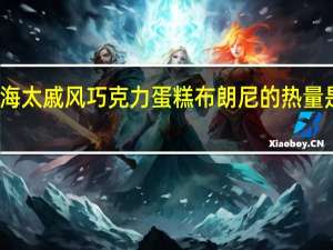 海太 戚风巧克力蛋糕布朗尼的热量是多少