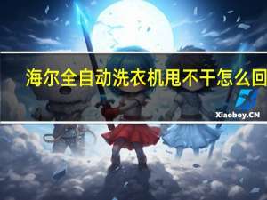 海尔全自动洗衣机甩不干怎么回事