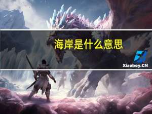 海岸是什么意思