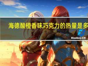 海德 酸橙香味巧克力的热量是多少