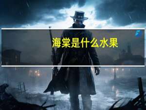 海棠是什么水果