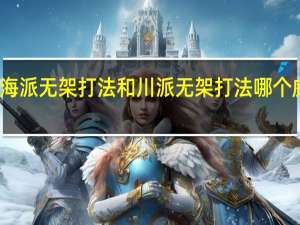 海派无架打法和川派无架打法哪个威力大