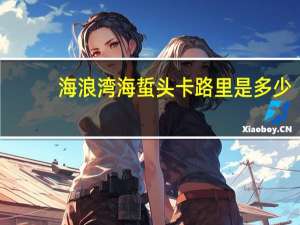 海浪湾 海蜇头卡路里是多少