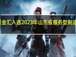 海联金汇入选2023年山东省服务型制造示范名单