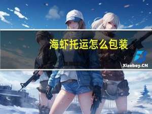 海虾托运怎么包装