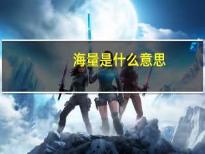 海量是什么意思