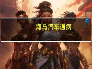 海马汽车通病
