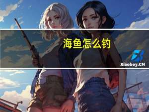 海鱼怎么钓