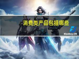 消费类产品包括哪些
