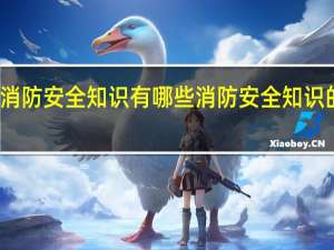 消防安全知识有哪些消防安全知识的内容