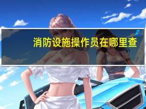 消防设施操作员在哪里查