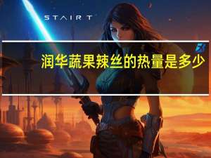 润华 蔬果辣丝的热量是多少