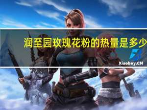 润至园 玫瑰花粉的热量是多少