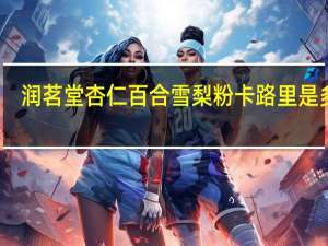 润茗堂 杏仁百合雪梨粉卡路里是多少