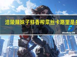 涪陵辣妹子 鲜香榨菜丝卡路里是多少