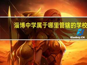 淄博中学属于哪里管辖的学校