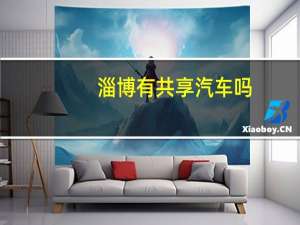 淄博有共享汽车吗