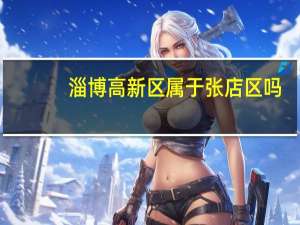 淄博高新区属于张店区吗