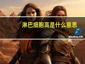 淋巴细胞高是什么意思（淋巴细胞高是什么意思）