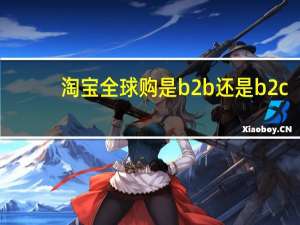 淘宝全球购是b2b还是b2c
