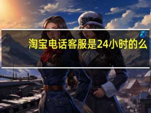 淘宝电话客服是24小时的么（淘宝客服电话是免费的吗）