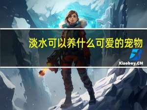 淡水可以养什么可爱的宠物