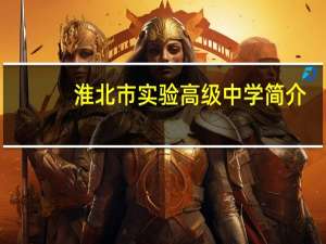 淮北市实验高级中学简介
