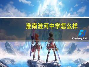 淮南淮河中学怎么样