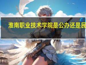 淮南职业技术学院是公办还是民办