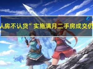 深圳“认房不认贷”实施满月 二手房成交仍占主导