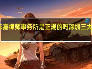 深圳东嘉律师事务所是正规的吗 深圳三大律师事务所