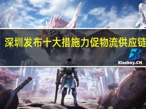 深圳发布十大措施力促物流供应链发展