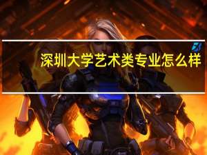 深圳大学艺术类专业怎么样