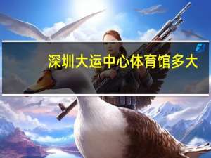 深圳大运中心体育馆多大
