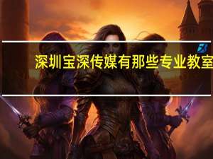 深圳宝深传媒有那些专业教室