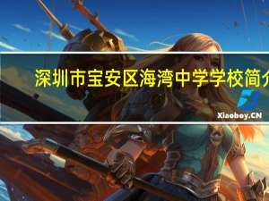 深圳市宝安区海湾中学学校简介