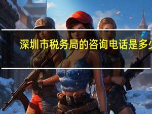 深圳市税务局的咨询电话是多少