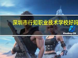 深圳市行知职业技术学校好吗