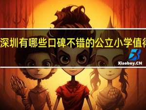 深圳有哪些口碑不错的公立小学值得推荐