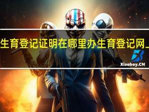 深圳生育登记证明在哪里办　生育登记网上办理流程