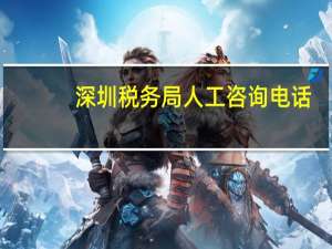 深圳税务局人工咨询电话