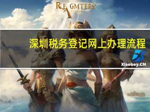 深圳税务登记网上办理流程