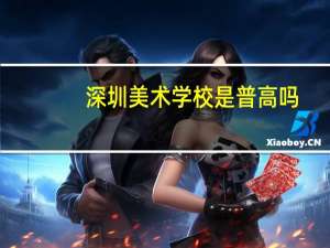 深圳美术学校是普高吗