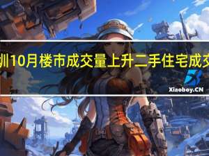 深圳10月楼市成交量上升 二手住宅成交2774套