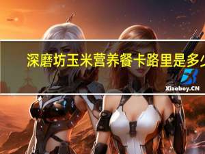 深磨坊 玉米营养餐卡路里是多少