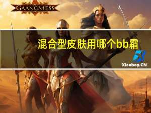 混合型皮肤用哪个bb霜